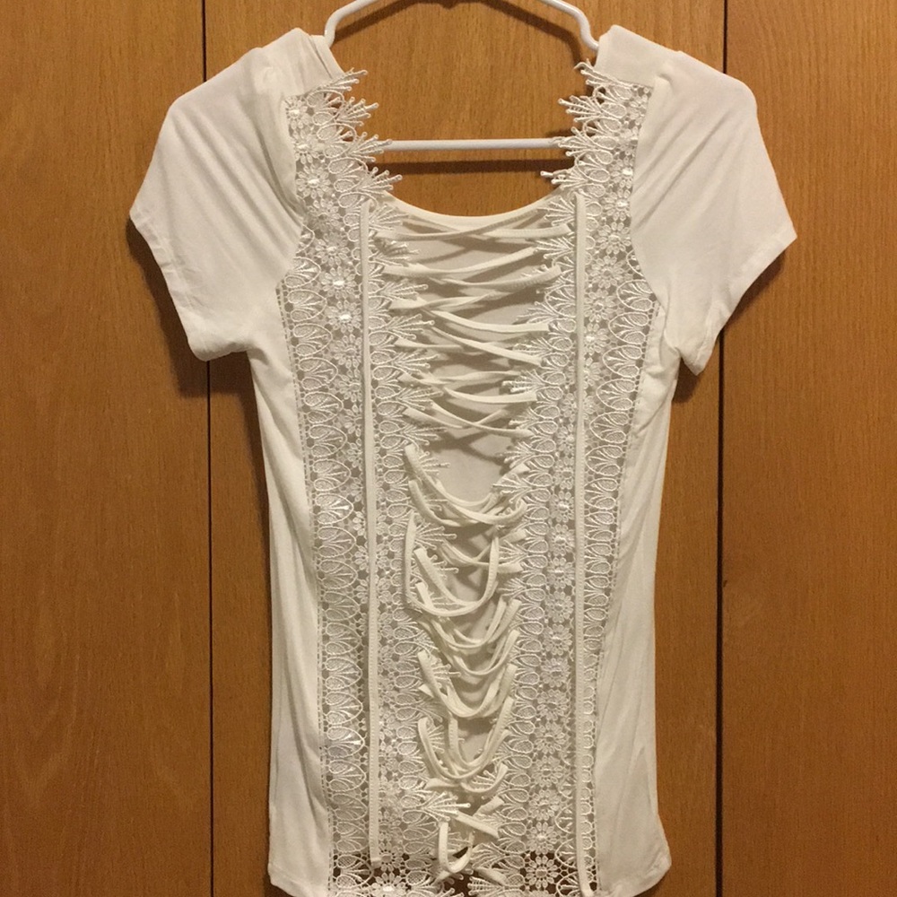 Fancy White short sleeve